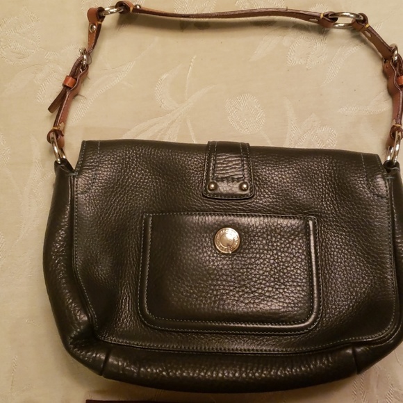 Coach Black Leather Handbag - Picture 2 of 5